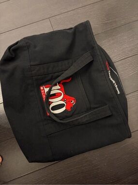 Black Graphic Scholastic Bag with Clifford